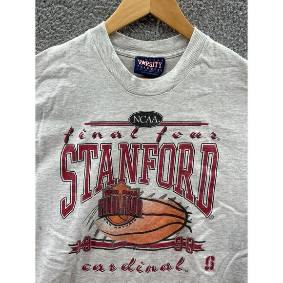 Players Varsity Teamwear NCAA Stanford Final Four 1995 Vintage T-Shirt Size L - Picture 4 of 4